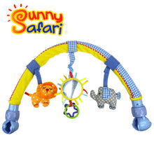 Load image into Gallery viewer, Baby blue elephant music toy Baby