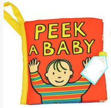 Load image into Gallery viewer, Soft Cloth Books Peek Infant Baby Toys for Children